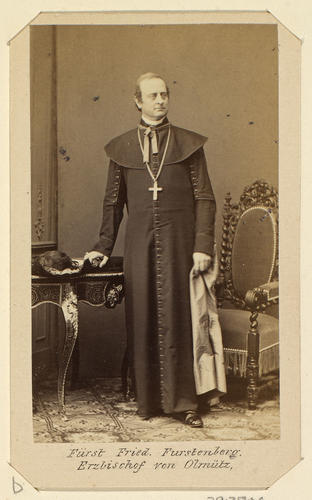 Prince Friedrich von Furstenberg (1813-92, Archbishop of Olmutz Prince Friedrich von Furstenberg (1813-92, Archbishop of Olmutz