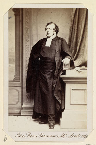 The Rev. Norman McLeod. 1860. [Royal Household Portraits. Volume 55. ]
