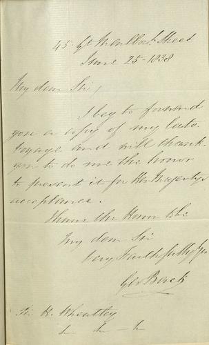 Narrative of an expedition in HMS Terror : undertaken with a view to geographical discovery on the Arctic shores in the years 1836-7 / by Capt. George Back