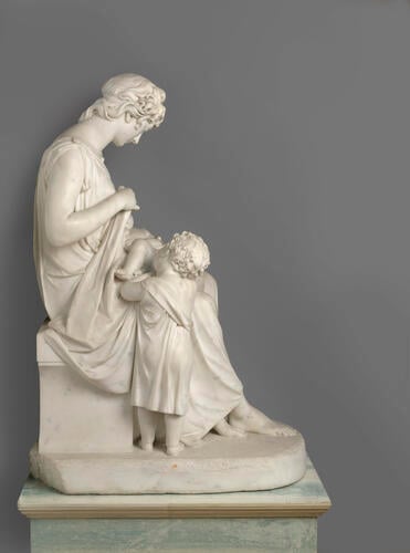 Mrs. Jordan, née Dorothea Bland (1761-1816) and two of her children Mrs. Jordan, née Dorothea Bland (1761-1816) and two of her children
