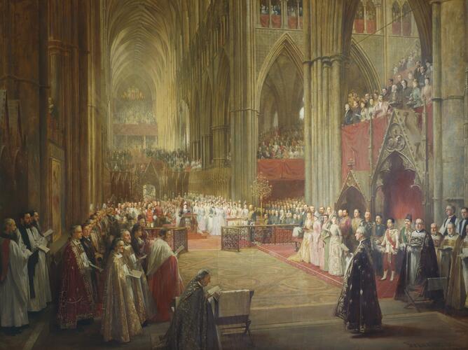 Queen Victoria's Golden Jubilee Service, Westminster Abbey, 21 June 1887