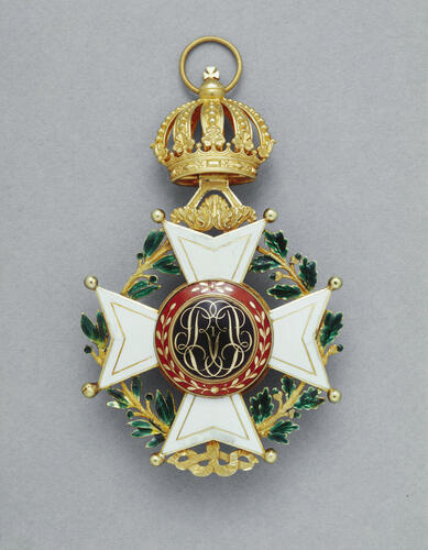 Order of Leopold (Belgium). Prince Albert's badge and sash