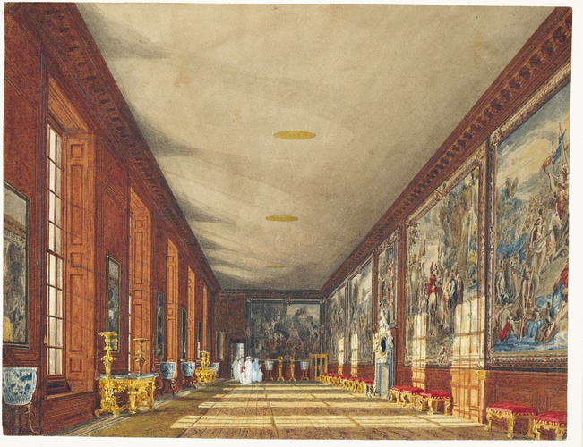 Hampton Court: The Queen's Gallery (The Ballroom)
