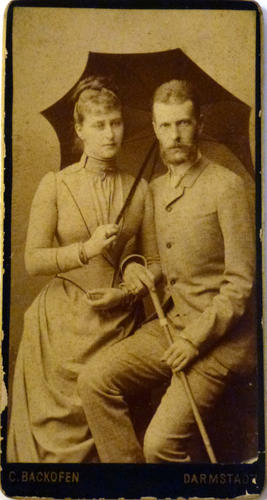 Grand Duke Sergei Alexandrovich and Grand Duchess Elizabeth Feodorovna, when Princess Elisabeth of Hesse Grand Duke Sergei Alexandrovich and Grand Duchess Elizabeth Feodorovna, when Princess Elisabeth of Hesse