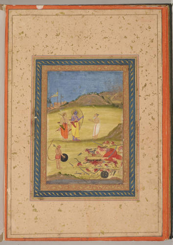 Master: Album of paintings of Hindu gods
Item: राम अवतार Rama Avatar Master: Album of paintings of Hindu gods
Item: राम अवतार Rama Avatar