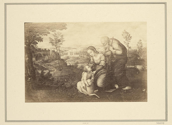 Holy Family with the Lamb