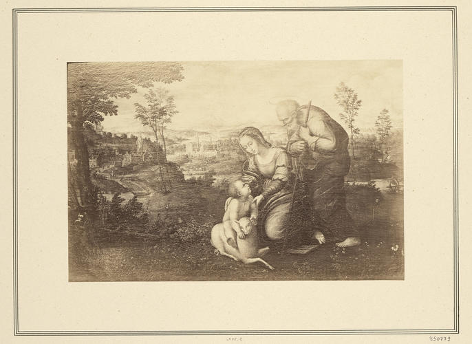 Holy Family with the Lamb Holy Family with the Lamb