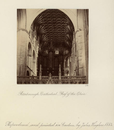 Peterborough Castle - roof of the choir