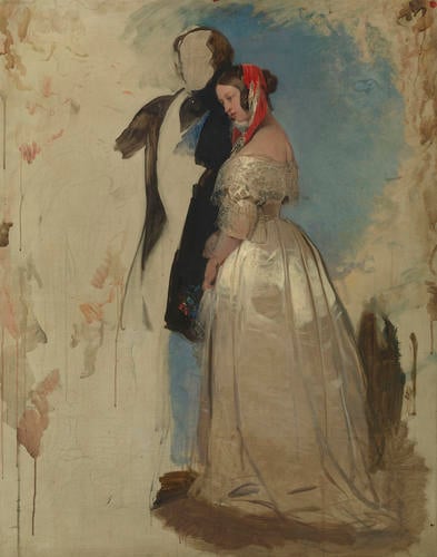 Queen Victoria and Prince Albert: Study for 