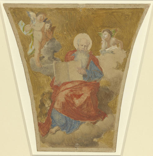 Evangelists: from the spandrels of the Royal Mausoleum at Frogmore; St Mark Evangelists: from the spandrels of the Royal Mausoleum at Frogmore; St Mark
