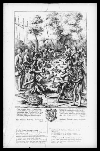 The Trojans' first meal in Latium The Trojans' first meal in Latium
