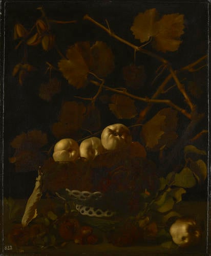 Still Life with Quinces and Acorns