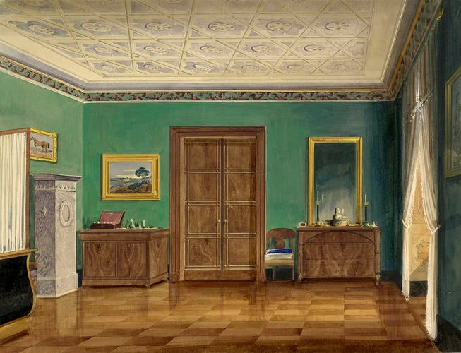 Schloss Reinhardsbrunn: the bedroom of Ernest I Schloss Reinhardsbrunn: the bedroom of Ernest I