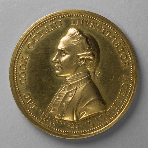 Medal commemorating Captain James Cook