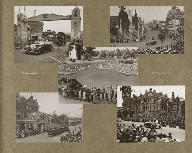 Royal visit to Pietermaritzburg, Natal, now KwaZulu-Natal, South Africa Royal visit to Pietermaritzburg, Natal, now KwaZulu-Natal, South Africa