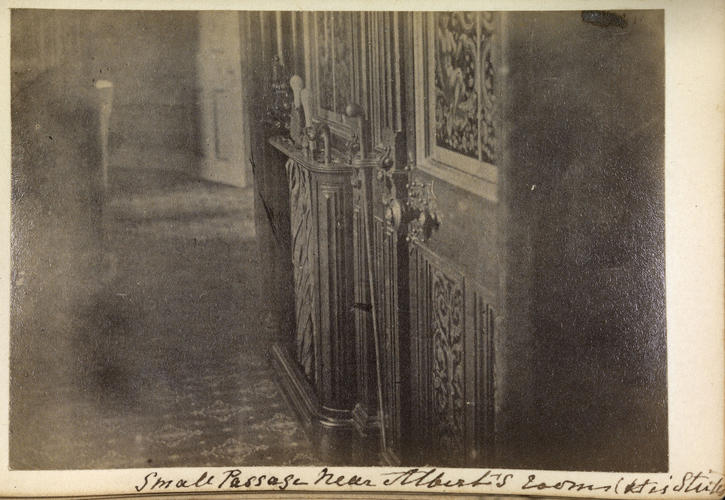 'Small Passage near Albert's room'; Passage, Windsor Castle