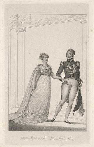 The Princess Charlotte of Wales & Prince Leopold of Cobourg