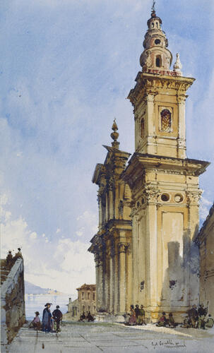 Menton: church of St Michel