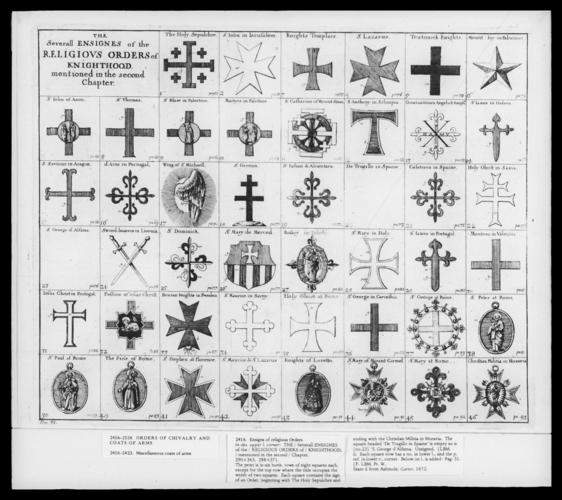 Ensigns of Religious Orders Ensigns of Religious Orders