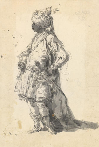 A study for the Black king A study for the Black king
