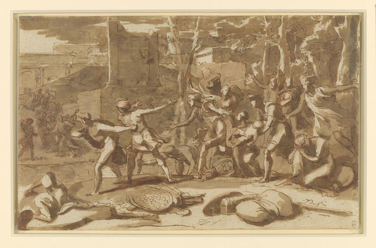 The Saving of the Infant Pyrrhus The Saving of the Infant Pyrrhus