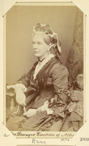 The Dowager Duchess of Athole. [Royal Household Portraits. Volume 55. ]