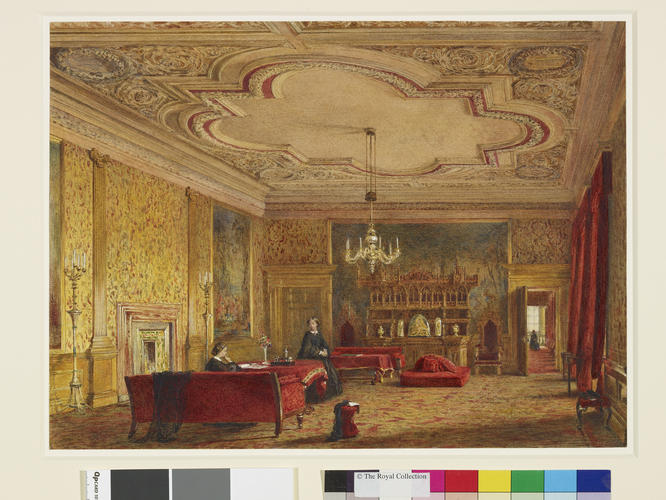 The Presence Chamber or Evening (Outer) Drawing Room, Palace of Holyroodhouse