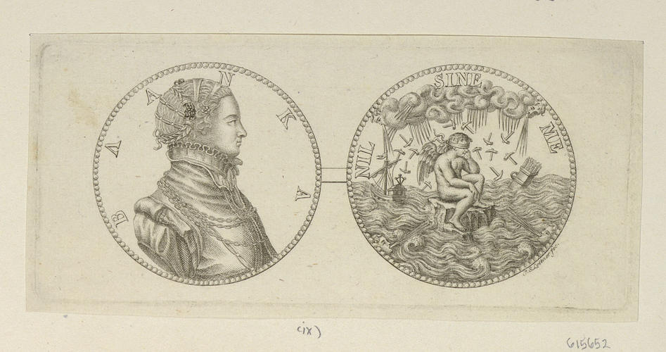 [medal of Blanche I, Queen of Navarre]