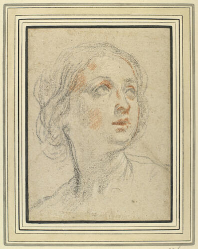 The head of a woman The head of a woman