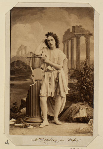 Roza Csillag (1832-92) in 'Orfeo' Roza Csillag (1832-92) in 'Orfeo'
