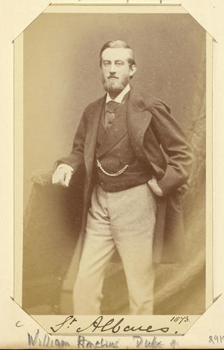 The Duke of St Albans. 1873. [Royal Household Portraits. Volume 55. ]
