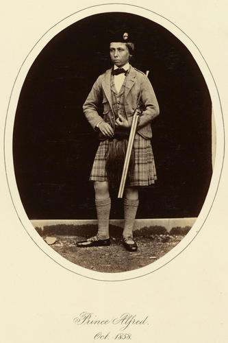 Prince Alfred, later Duke of Saxe-Coburg and Gotha (1844-1900)