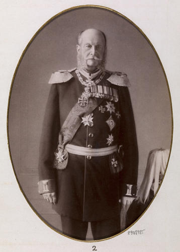 Emperor Wilhelm I of Germany, 1886. [Album: Photographs. Royal Portraits, 1883-1891]