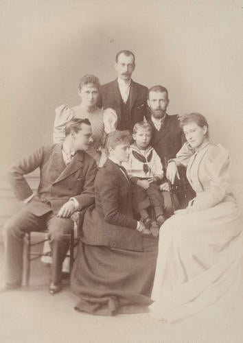 Group, October 1893 [in Portraits of Royal Children Vol. 41 1893-1894]