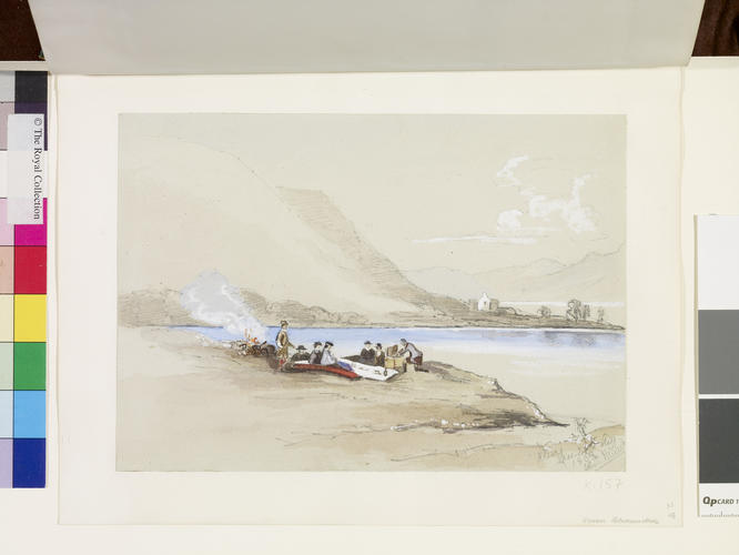 A picnic by Loch Muick