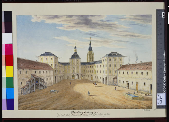 Schloss Ehrenburg in 1810
