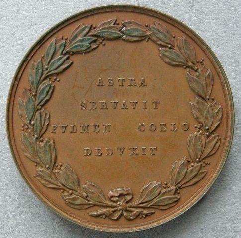 Gazpare Galeazzi (active 1833) - Italy. Laudatory medal of Giovanni ...