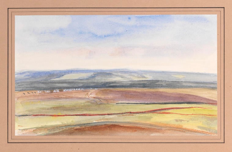 Master: Queen Victoria's Sketchbook 1855-1860
Item: Aldershot Camp