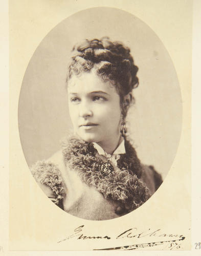 Mrs. Emma Albani, 1876 [Photographic Portraits Vol. 4/62 1861-1876]