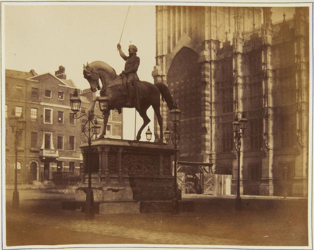 'Statue of Richard I in Palace Yard' 'Statue of Richard I in Palace Yard'