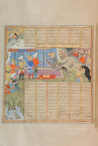 Master: Shahnamah شاهنامه‎ (The Book of Kings)
Item: Isfandiyar's Fourth Stage: he kills the witch