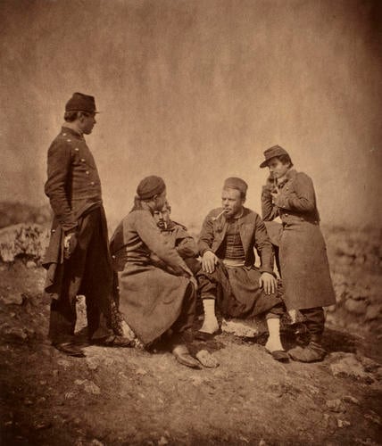 French and Zouave Soldiers French and Zouave Soldiers