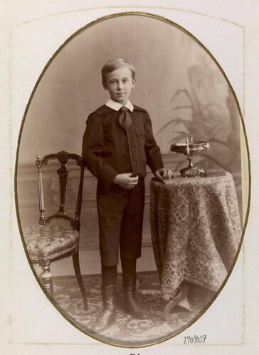 Prince Frederick William of Prussia (son of Prince Albert of Prussia). [Album: Photographs. Royal Portraits, 1883-1891]