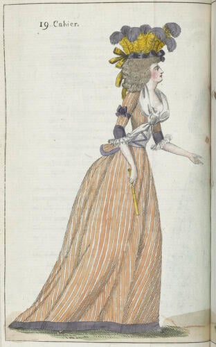Cabinet des modes : costumes of the ladies of Paris from 1790-91 ; v. 5