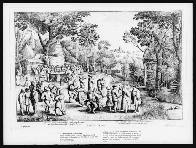 Wedding Feast, after Bruegel Wedding Feast, after Bruegel