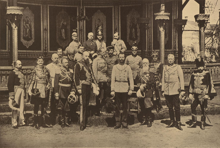 Representatives of Austria-Hungary at the coronation of Nicholas II, Emperor of Russia Representatives of Austria-Hungary at the coronation of Nicholas II, Emperor of Russia