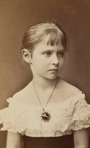 Alexandra Feodorovna, Empress of Russia (1872-1918) when Princess Alix of Hesse