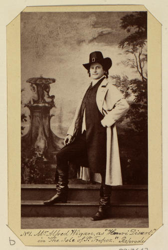 Alfred Sydney Wigan (1814-78) in 'The Sole of St. Tropez' Alfred Sydney Wigan (1814-78) in 'The Sole of St. Tropez'