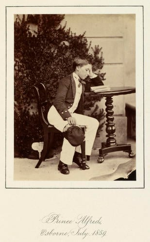 Prince Alfred, later Duke of Saxe-Coburg and Gotha (1844-1900)