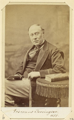 Viscount Torrington. 1877. [Royal Household Portraits. Volume 55. ]